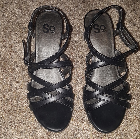 SO Shoes - Cute strappy heels